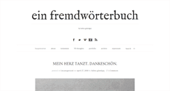 Desktop Screenshot of ein-fremdwoerterbuch.com