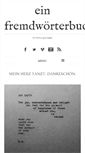 Mobile Screenshot of ein-fremdwoerterbuch.com